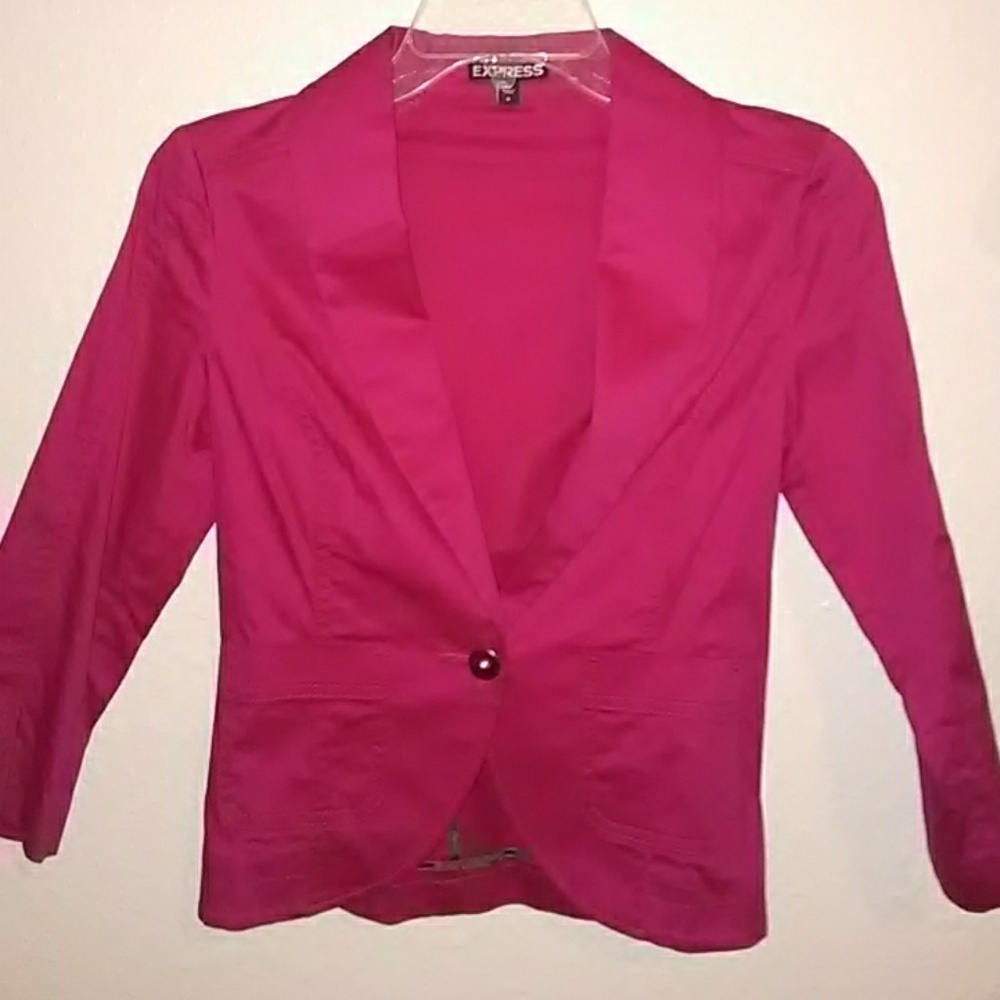 Pink Express blazer, 0